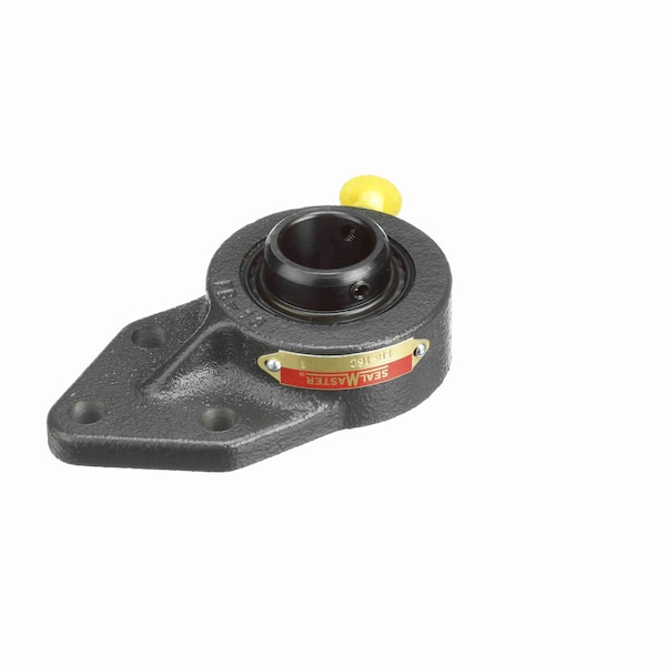 Mounted Cast Iron Three Bolt Flange Bracket Ball Bearing, FB-16C